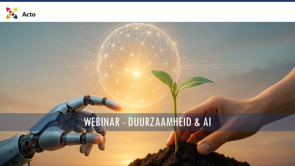 webinar duurzaam calculeren en AI